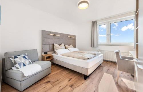 Exklusives Apartment Sunrise mit Whirlpool im 24-OG, Zugang zu Pool und Sauna - Foto 20