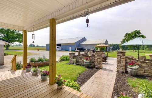 Countryside Home in Wooster with Patio and Fire Pit - Foto 24