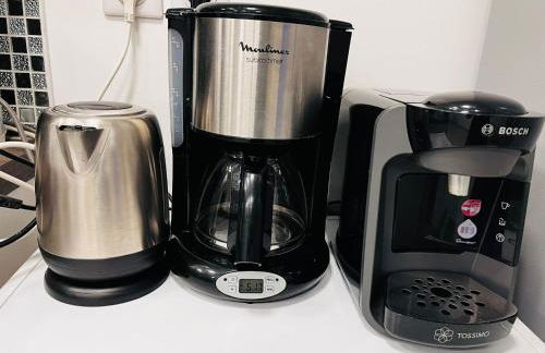 100m2 2 chambres 8 personnes - Grand parking et terrasse privée - Proche CDG-Parc expositions-Paris-Astérix-Disney - Foto 23