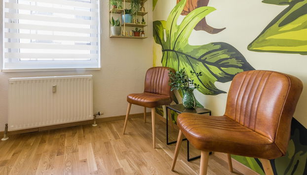 Zona de estar del vestíbulo