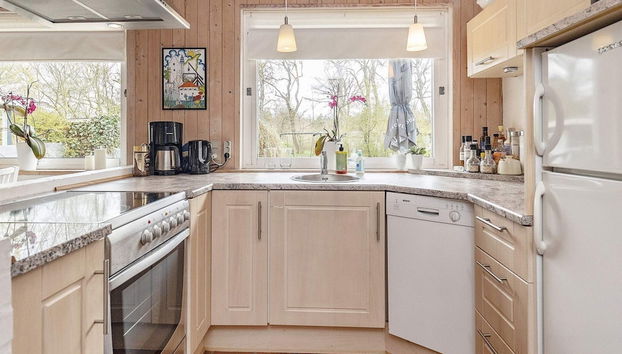 6 Person Holiday Home in Saeby - Foto 5, Cocina privada