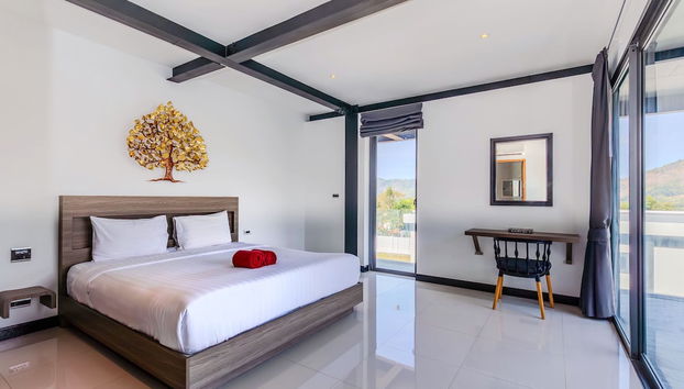 Loft-Style 4BR Salt Pool Villa Sunset 6 - Foto 3, Habitación