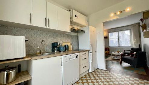 Jolie maison à 2 pas de la forêt du Touquet - Foto 5, stove, dishwasher, pet friendly, toaster