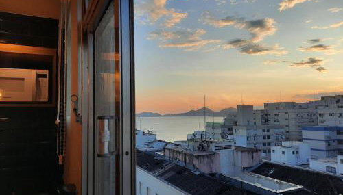 Frente Mar e Conforto | Ar cond, Vaga, Lava e Seca - Foto 3