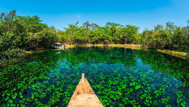 Visit the Blue Crater on this day trip