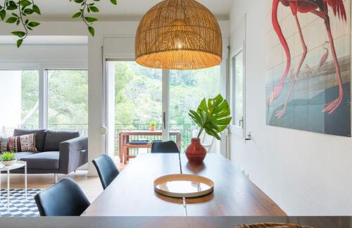 La vie en rouge SA RIERA duplex, private parking - Foto 1