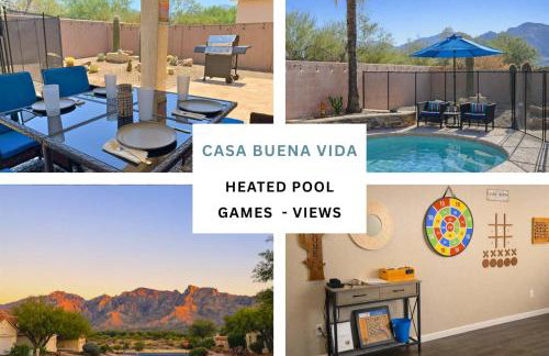 Casa Buena Vida Vacation Home Heated Pool Games Views - Foto 1