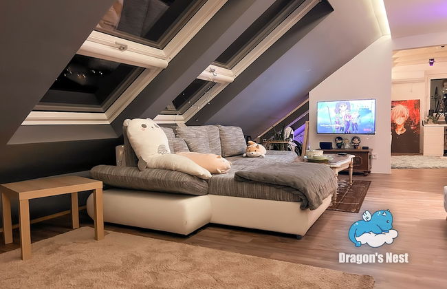 Dragons Nest: Cozy & Modern Attic Loft Nuremberg - Foto 46