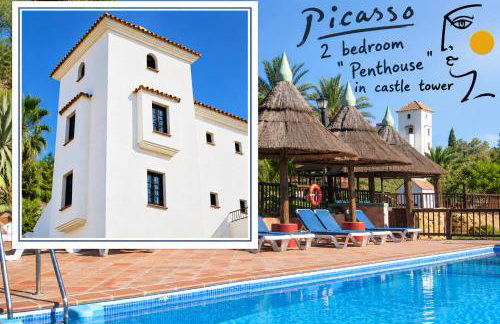 Castle Tower apartment PICASSO in rural holiday park - Foto 1