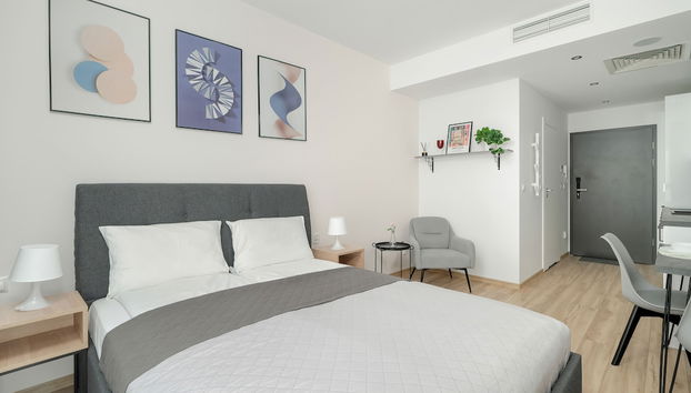 Studio in Poznan Center by Renters - Foto 4, Habitación