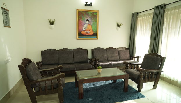 Zona de estar del vestíbulo