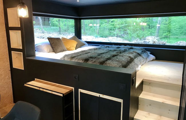 Lodge in Oignies Forest With Eco Design - Foto 9