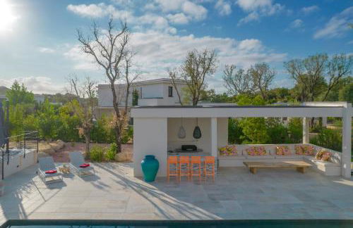 Villa Blue Pearl 10 pers piscine chauffée 10 minutes plage à pieds - Foto 42