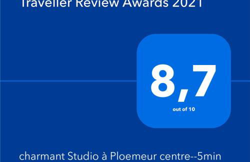 charmant Studio à Ploemeur centre--5min des plages - Foto 2