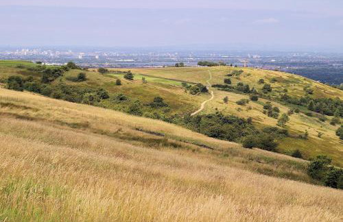 Cosy mid century Stockport with views, dog walks, woodburner - Foto 24