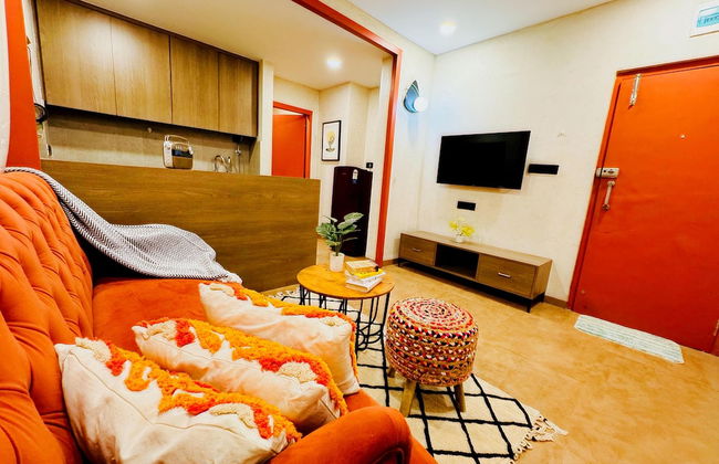 Home Escape 1BHK Retreat Nr Saket Square - Foto 9