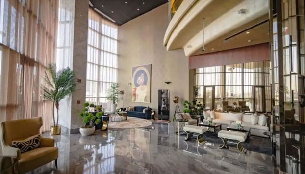 Zona de estar del vestíbulo