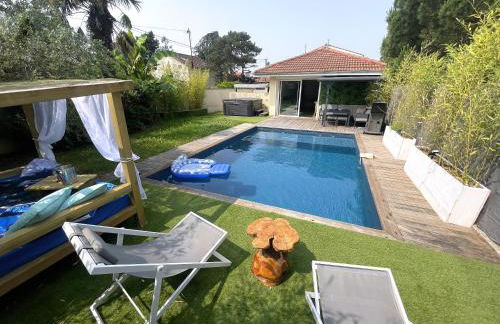 Unique! jacuzzi privé 35°C + cinéma Villa entière - Foto 16