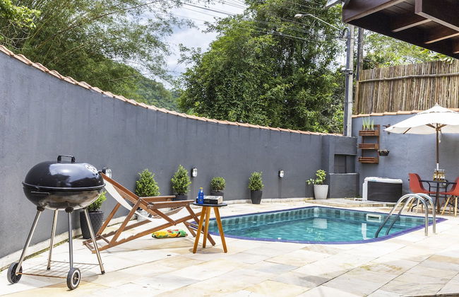 Casa Charmosa com Piscina - Barra do Una - Foto 35