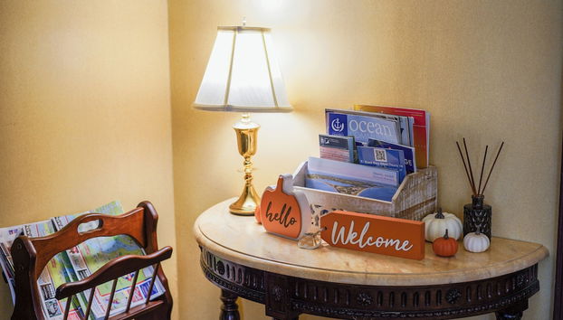 Sala de estar do lobby