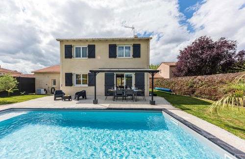 Villa des palmiers - Magnifique villa avec piscine chauffée et terrain de pétanque - Foto 41