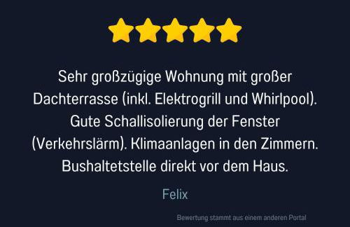 Design Penthouse - 4SZ - 2Bäder - Whirlpool - 2 Parkplätze - Dachterrasse - Foto 27