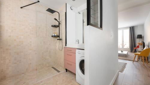 T2 Havre de Paix centre ville Toulouse - Parking privé - Métro & TRAM Palais de justice 2min - Foto 4, towels, Shower