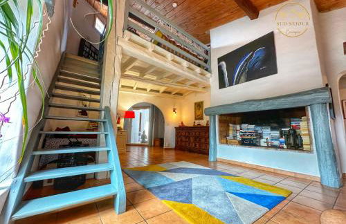 MAS M - Villa d'exception - Piscine - Jeux Enfants - BBQ - Plancha - Cheminée - Calme - 5 Chambres - SUDSEJOURCONCIERGERIE - Foto 17