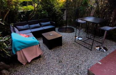 Home2Sea - Piscine, Jardin, studio cabine, 1 canapé lit convertible 2 ADULTES, 1 lit superposé triple 3 ENFANTS ou ADOS - Foto 16