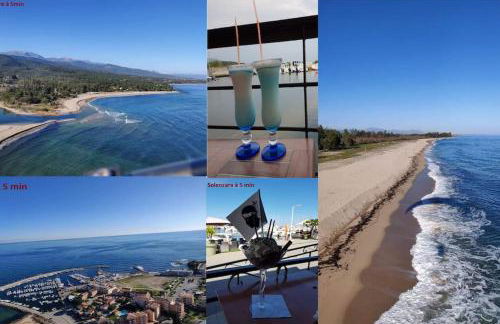 LA MARINE Piscine chauffée villa avec piscine 5 mn à pied de la mer - Foto 20