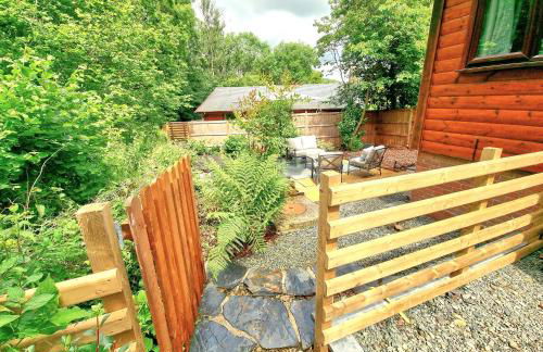 Luxury Wood Lodge with sauna, log burner & private woodland garden - Wnion Wood Lodge - Foto 16
