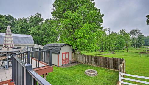 Millersburg Home with Covered Porch and Fire Pit! - Foto 3