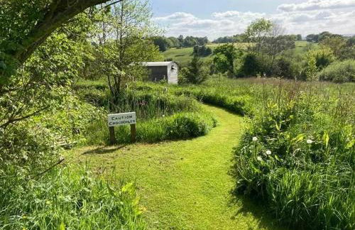 The Shepherd's Hut with cozy logburner - Foto 75