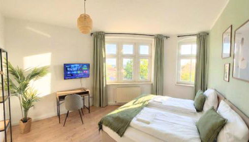 Große Wohnung mit 3 Schlafzimmern & 6 Boxspringbetten, WLAN, Smart TV, Parkplatz, Waschmaschine & Trockner - Foto 3