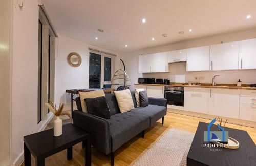 City Condo-Terrace-Gym-Games Room -Free Secure Parking- Manchester - Foto 11