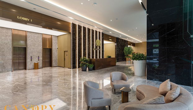 Sitzecke in der Lobby