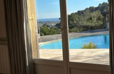 Grande Villa proche Sophia avec magnifique vue mer - Foto 17