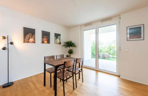 EXQUIS 2BR Luxus Apartment TAO I Parken I Netflix I Garten I Familienfreundlich I - Foto 10