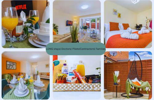 Casa Lana - Spacious and Stylish 4-Bed Home Near Gatwick with Free Parking - Foto 1