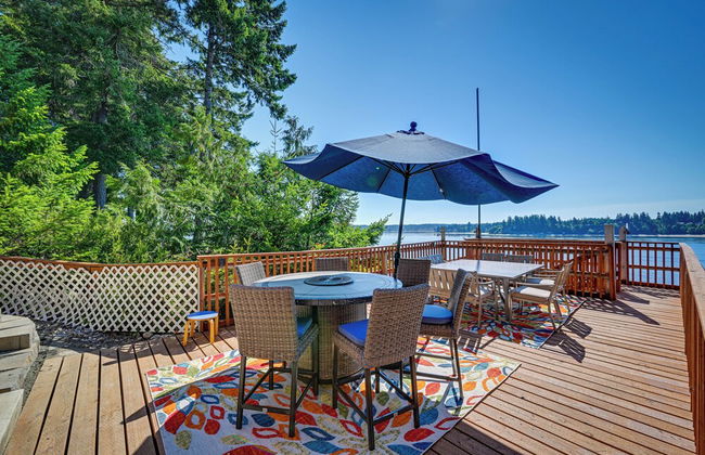 Private Beach at Waterfront Harstine Island Escape - Foto 13