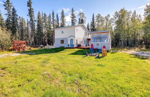 Delta Junction Retreat with Northern Lights Cabin! - Foto 34