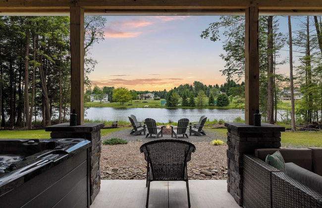 Nittany Cabin by Avantstay Lakefront, View, Firepit - Foto 66