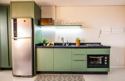 Studio a 500m do Mar, Piscina Borda Infinita, Academia, Terraço com Vista, Café no 1º Dia, Self Check-in e Lavanderia - Photo 5