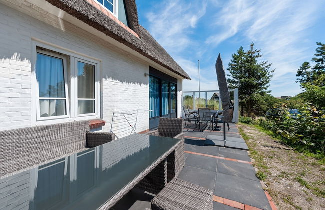 Beautiful Dune Villa With Thatched Roof on Ameland, 800 Meters From the Beach - Foto 20