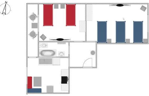 homes of ruhr - Monteurwohnung Hafenkiez - Foto 12