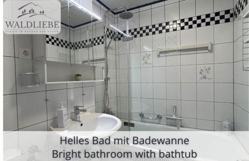 Exklusives 5-Sterne Apartment Waldliebe mit Indoor-Pool, Sauna, top Lage und Ausblick in die Natur, Hunde willkommen - Foto 14
