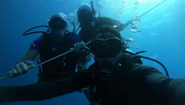 Bajando al fondo del mar Caribe