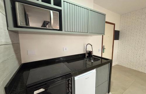 ENB1129 Flat Super Moderno com AC no Centro de SBC - Foto 15