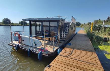 Houseboat Water King apartament pływający dom na wodzie łódź Hausboot 7 os - Foto 40