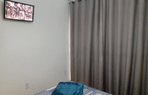 Edf Gil Nogueira-Praia Morro-Guarapari-3º Andar-APTO FTE-SOL MANHA-Piscina-Sauna-02 quartos com Ar -TV Tela Plana-Wi-Fi-Varanda Gourmet -Tela de Proteção - Purificador Água-Airfray-Dois elevadores-01 Garagem-Portaria 24 horas-50 mts da Praia do Morro - Photo 8